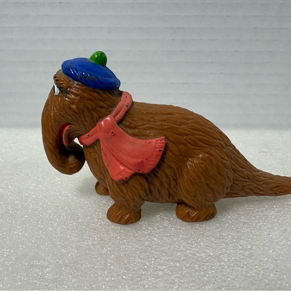 Snuffleupagus PVC Figure 4” long.